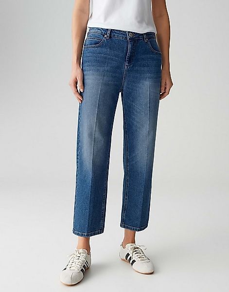 OPUS 5-Pocket-Jeans LANAH LIVELY Straight aus Dry Indigo® Mid Rise gerader günstig online kaufen
