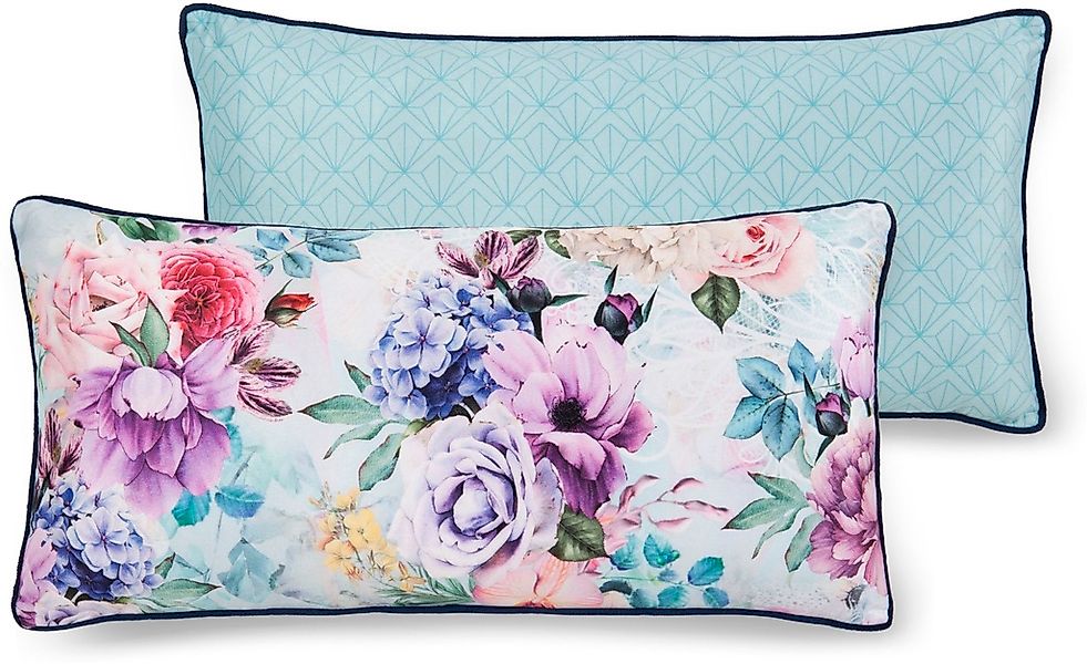 Descanso Dekokissen "Anamin" Mit Füllung, 1 Stück, Mit Biese, 30x60, Wendeo günstig online kaufen