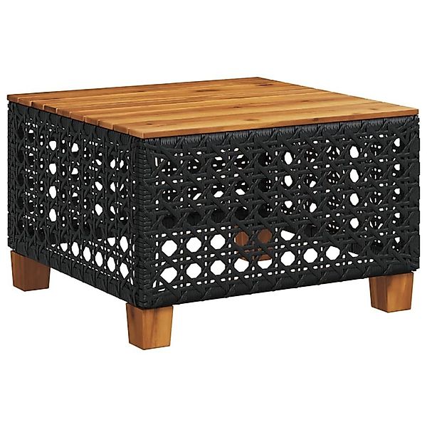 vidaXL Gartentisch Gartentisch Schwarz 55x55x36 cm günstig online kaufen