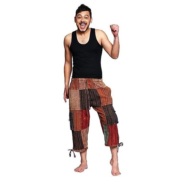 SIMANDRA 3/4-Hose Patchwork Hose 3/4 (1-tlg) Stoffhose günstig online kaufen