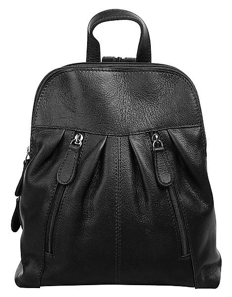 Cluty Cityrucksack, echt Leder günstig online kaufen