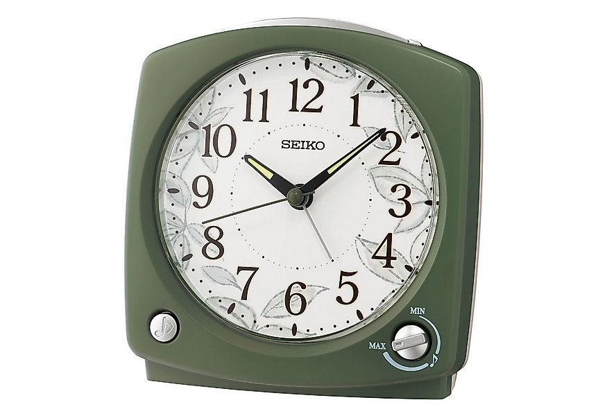 Seiko Quarzwecker mit Vogelstimmen Grün günstig online kaufen