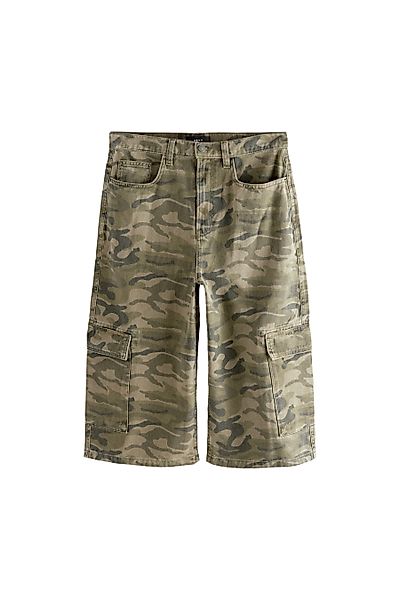 Next Jeansshorts Langer Jeansshorts aus 100 % günstig online kaufen