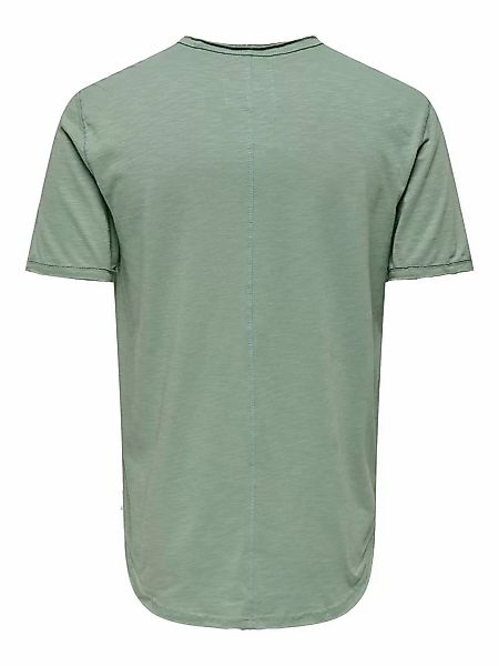 ONLY & SONS Rundhalsshirt "ONSBENNE LONGY SS TEE NF 7822 NOOS" günstig online kaufen