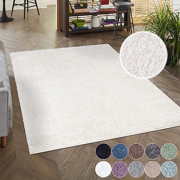 Carpet City Hochflor-Teppich "City Shaggy" rechteckig 30 mm Höhe Auch als L günstig online kaufen