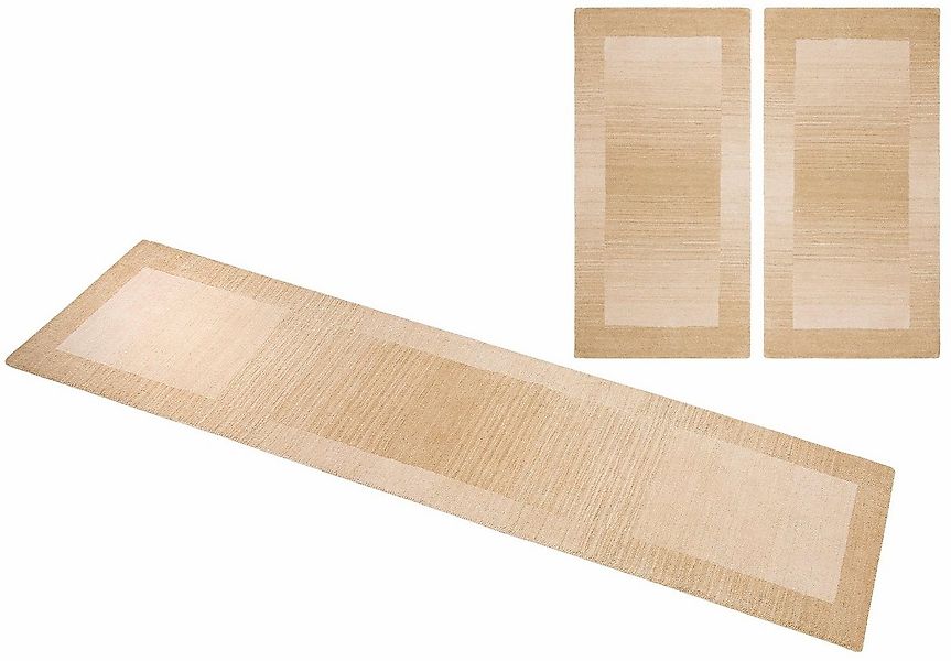 THEKO Bettumrandung Gabbeh Super, Handweb, Teppich, Bordüre, reine Wolle, H günstig online kaufen