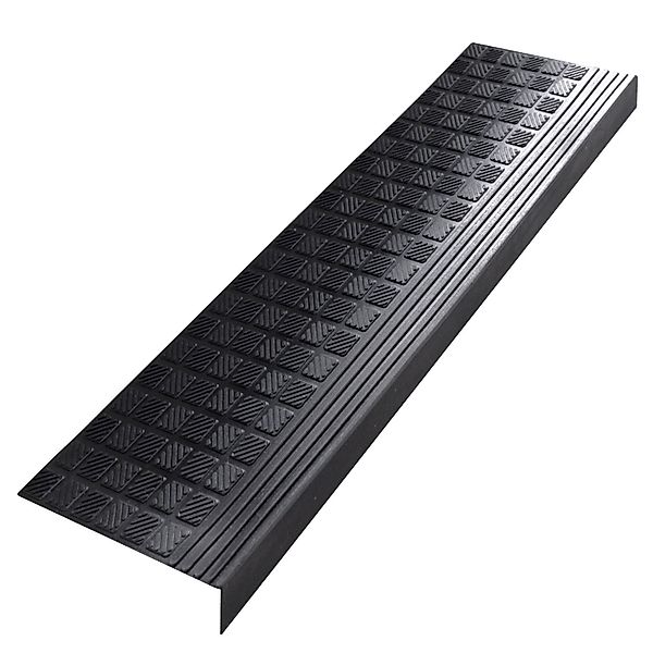 Karat Stufenmatte Diamond, Treppenschutz, Stufenschutz, Schwarz, rechteckig günstig online kaufen