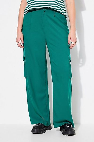 Studio Untold Funktionshose Cargohose High Waist Wide Legs Cargotaschen günstig online kaufen
