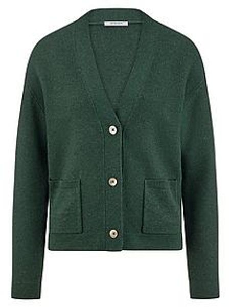 Strickjacke Peter Hahn grün günstig online kaufen