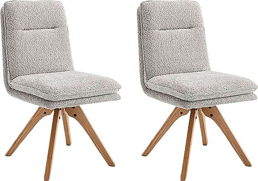 Home affaire Esszimmerstuhl »Valencia«, (Set), 2 St., Boucle, verschiedene günstig online kaufen