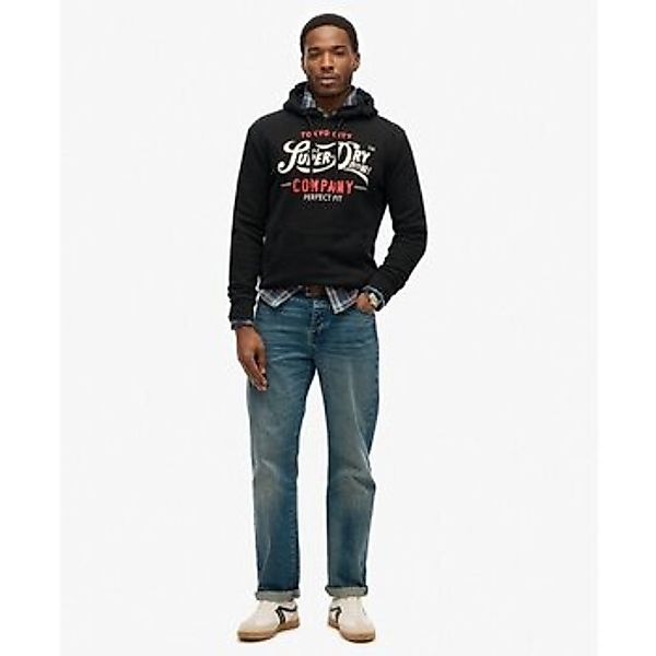 Superdry  Pullover Sweatshirt à capuche  Perfect Fit Script günstig online kaufen