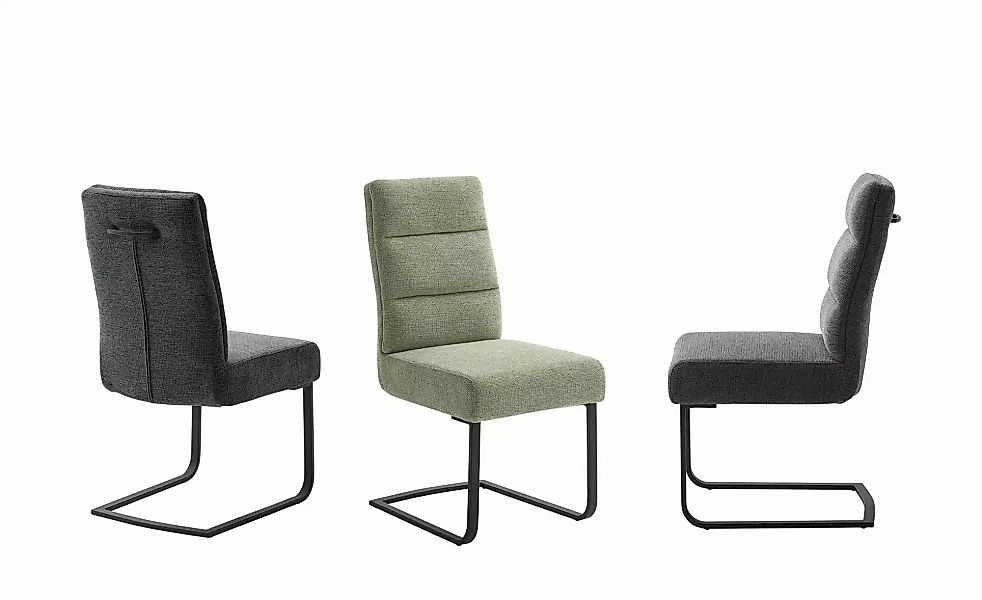 uno Polsterstuhl  Julie ¦ grau ¦ Maße (cm): B: 47 H: 96 T: 64.0 Stühle > Sc günstig online kaufen