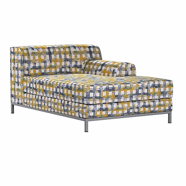 Bezug für Kramfors Hocker, blau-gelb, Husse, Kramfors Hocker, Cosy Home (14 günstig online kaufen