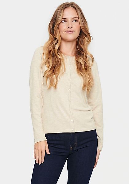 Saint Tropez Strickjacke A8661, MilaSZ R-Neck günstig online kaufen