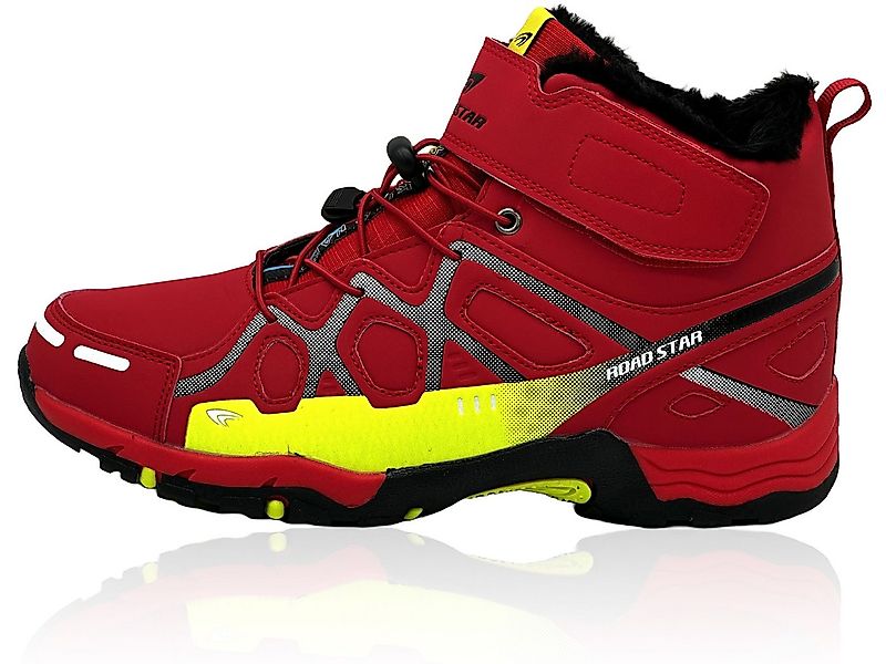 Nowaland Gefütterter Trekkingstiefel Outdoor Schuhe Wanderstiefel Wasserabw günstig online kaufen