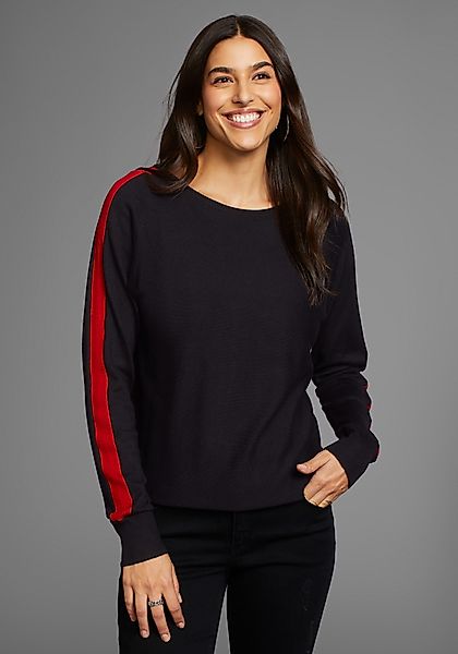 Laura Scott Longpullover mit Kontraststreifen günstig online kaufen