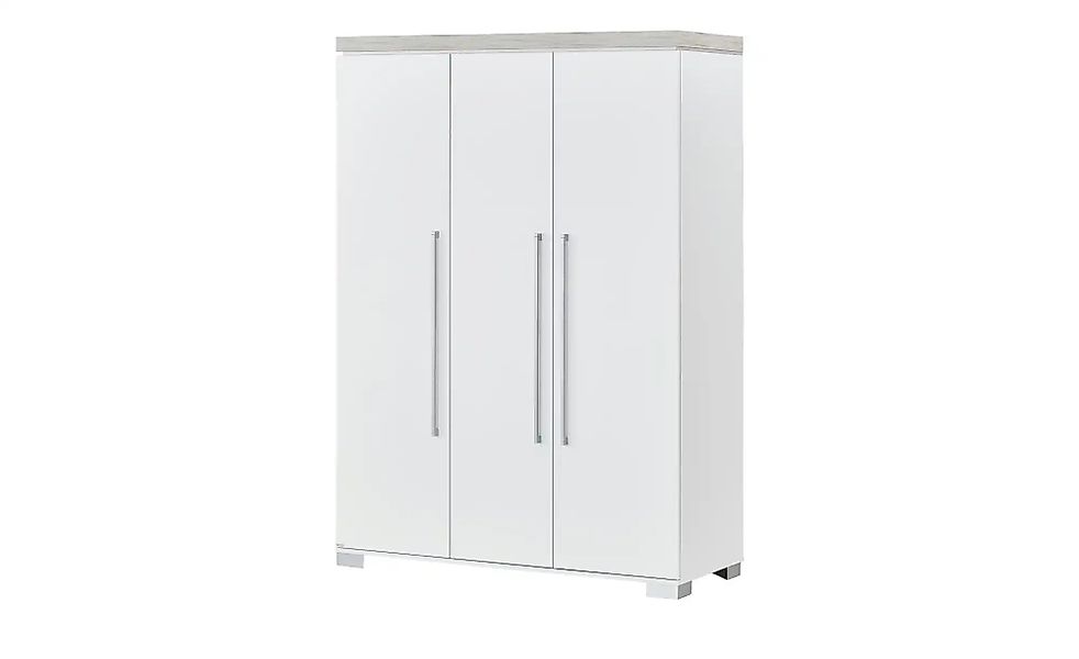 PAIDI Kleiderschrank  Kira ¦ weiß ¦ Maße (cm): B: 135,3 H: 193,1 T: 55.6 Ba günstig online kaufen
