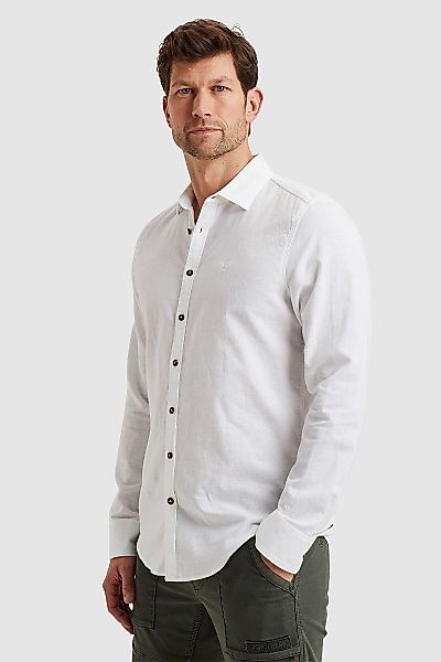 PME Legend Leinen Blend Hemd Weiß - Größe XXL günstig online kaufen