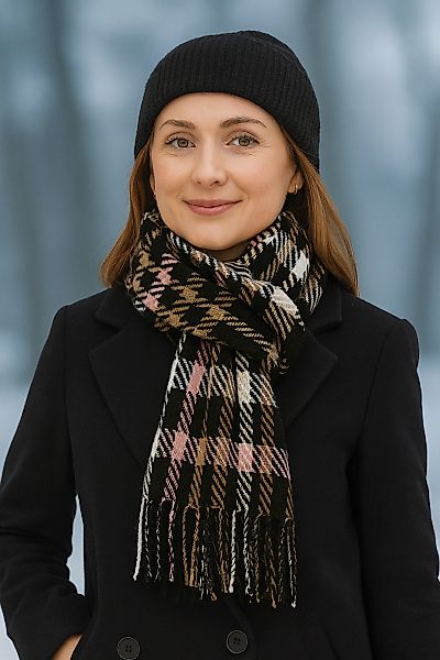 COLLEZIONE ALESSANDRO Wollschal "Elegant" 1 Stk. moderner Karoschal, Made i günstig online kaufen