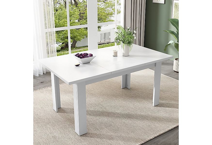 HAUSS SPOLE Esstisch Rechteckiger Esstisch mit Stauraum Esstisch, Platzspar günstig online kaufen