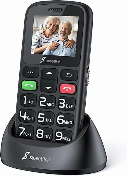 SweetLink S2PLUS ohne Vertrag Seniorenhandy (4,50 cm/1,77 Zoll, Dual-SIM, S günstig online kaufen