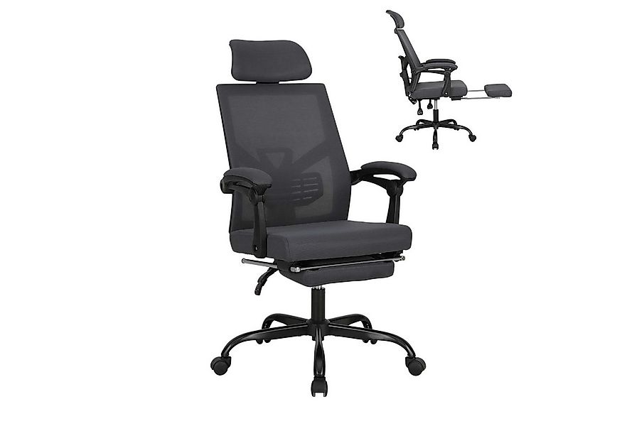 UEV Bürostuhl Schreibtischstuhl ergonomisch,Chefsessel bis 136 kg Höhenvers günstig online kaufen