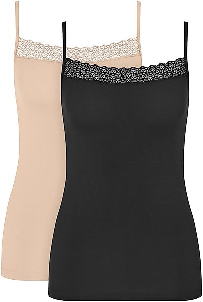 Triumph Spaghettitop "Feel of Modal", (2er Pack), weich, bequem, verstellba günstig online kaufen