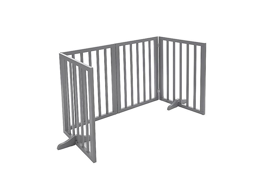 DARDVORLAG Schutzgitter 4tlg. Absperrgitter Freistehend Hundegitter 60cm ho günstig online kaufen
