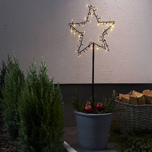 STAR TRADING LED-Stern für außen LED Lichterstern stehend Außen Weihnachtsd günstig online kaufen