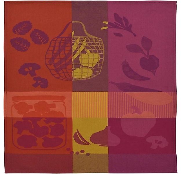 sander table + home Geschirrtuch Geschirrtuch Tuscany Berry 50 x 70 cm von günstig online kaufen