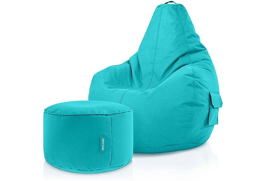 Green Bean Sitzsack Cozy + Stay, Set Sitzsack mit Sitzhocker, Sitzkissen, R günstig online kaufen