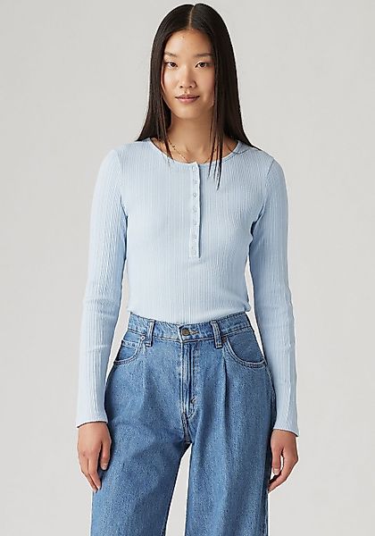 Levi's® Langarmshirt DRY GOODS VACATIONER LS mit Rippstruktur günstig online kaufen