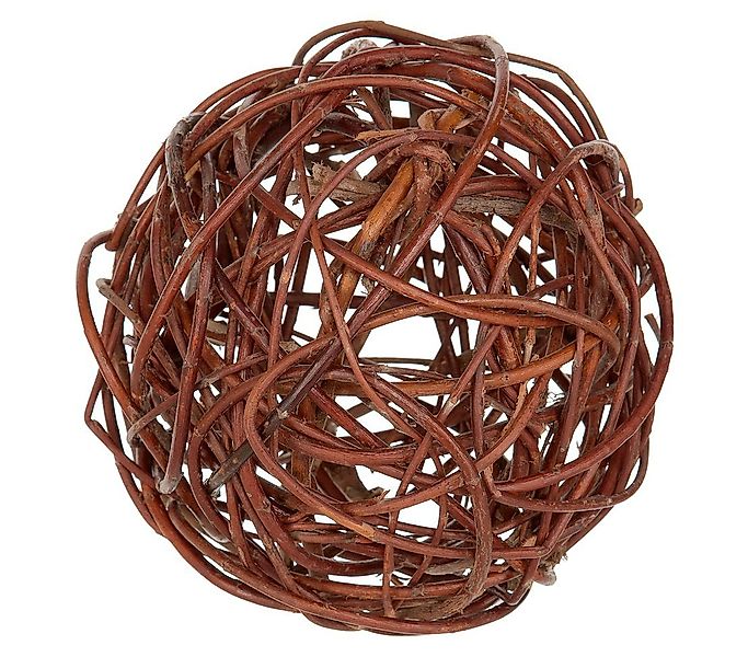 Dehner Weidenkorb Weidenkugel aus ungeschälter Weide, günstig online kaufen
