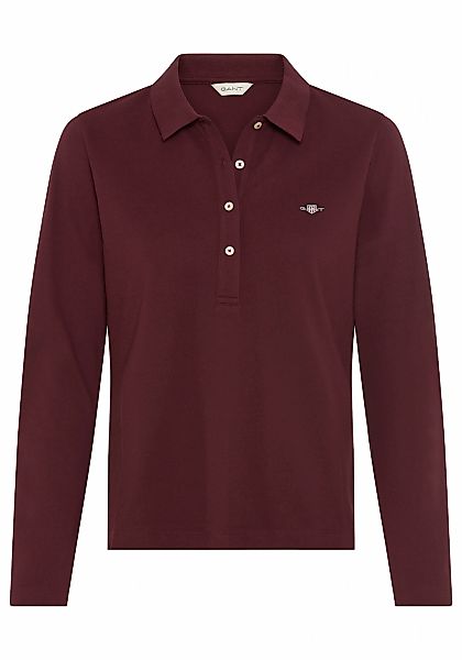 Gant Langarm-Poloshirt "SLIM SHIELD LS PIQUE POLO" günstig online kaufen