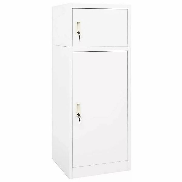 Vidaxl Sattelschrank Weiß 53x53x140 Cm Stahl günstig online kaufen