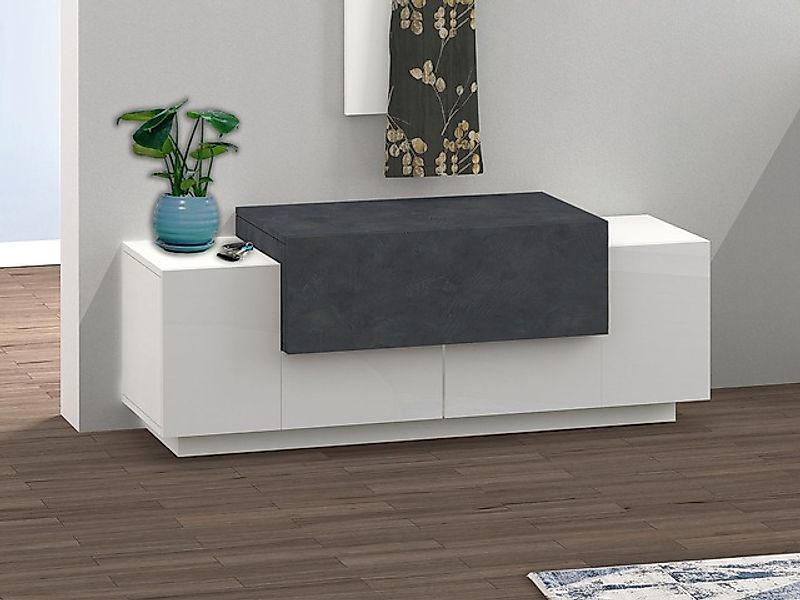 INOSIGN Schuhbank »Coro, Schuhbank, Schuhkommode, Schuhregal grifflos, Dopp günstig online kaufen