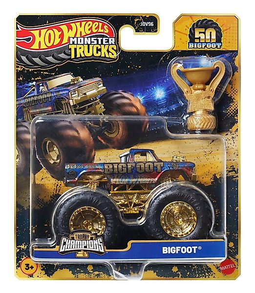 Mattel® Spielzeug-Monstertruck Hot Wheels Monster Trucks Bigfoot Trophy Cha günstig online kaufen