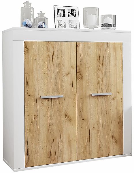 VCM Kommode "Holz Kommode Sideboard Anrichte Usilo 2 Drehtüren" 1 Stk. tlg. günstig online kaufen