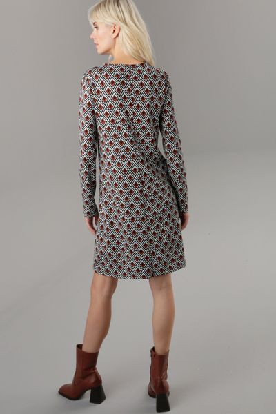 Aniston SELECTED Jerseykleid in leichter A-Linien-Form günstig online kaufen