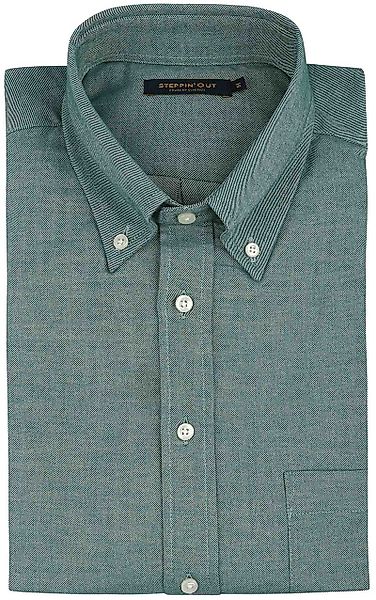 Steppin' Out Hemd Twill Grün - Größe XL günstig online kaufen