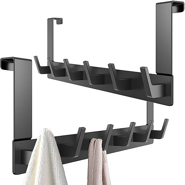 SURFOU Türhaken Kleiderhaken Tür 2er-Türhaken zum Einhängen Ohne bohren Han günstig online kaufen