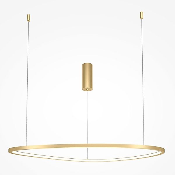 LED Pendelleuchte Glint in Gold 36W 2200lm 700mm günstig online kaufen