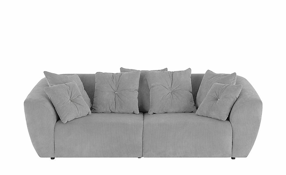 smart Big Sofa  Krista ¦ grau ¦ Maße (cm): B: 250 H: 81 T: 106.0 Polstermöb günstig online kaufen