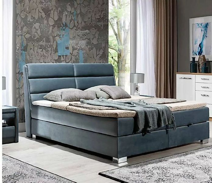 JVmoebel Bett, Boxspringbett Bett Hotel Luxus Betten Polster Doppelbett günstig online kaufen