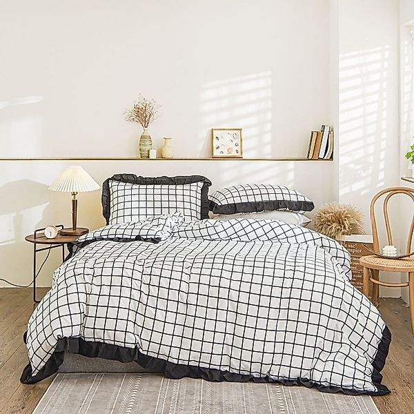 BYSURE Bettwäsche, Polyester, 3 teilig, Romantisch günstig online kaufen