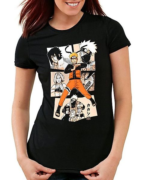 style3 T-Shirt Ninja Comic kakashi sasuke kage naruto anime manga cosplay a günstig online kaufen