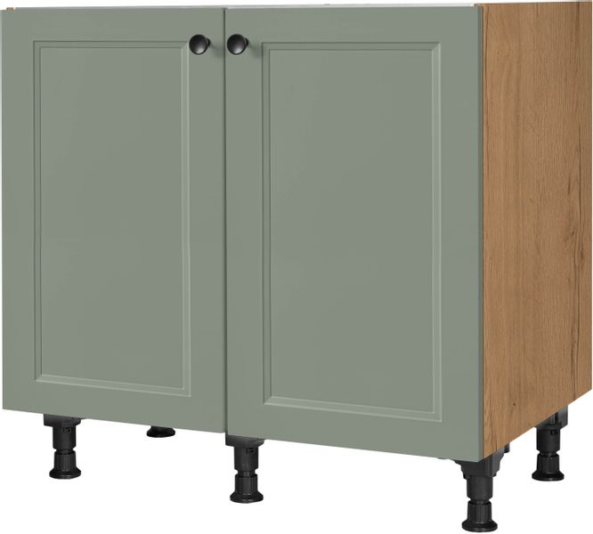 nobilia Spülenschrank ""Cascada", vormontiert, mit höhenverstellbaren Socke günstig online kaufen