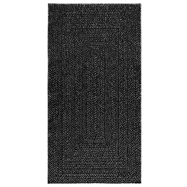 vidaXL Teppich Zizur Anthrazit 80x150 Cm Juteoptik Indoor Und Outdoor 22327 günstig online kaufen