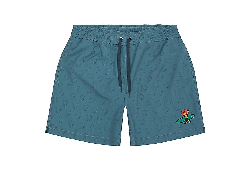 Bavarian Caps Badehose Bavarian Caps Badehose "Pumuckl surft" - graublau (B günstig online kaufen