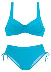 LASCANA Bügel-Bikini mit seitlich geraffter Bikinihose günstig online kaufen